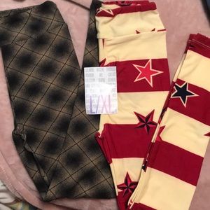Lula Roe KIDS leggings! Size L/XL